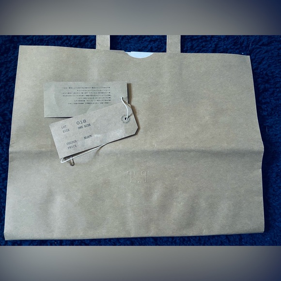 TAIGA TAKAHASHI TT LOT.018 NEWSBOY BAG SMALL BLACK - Picture 9 of 9